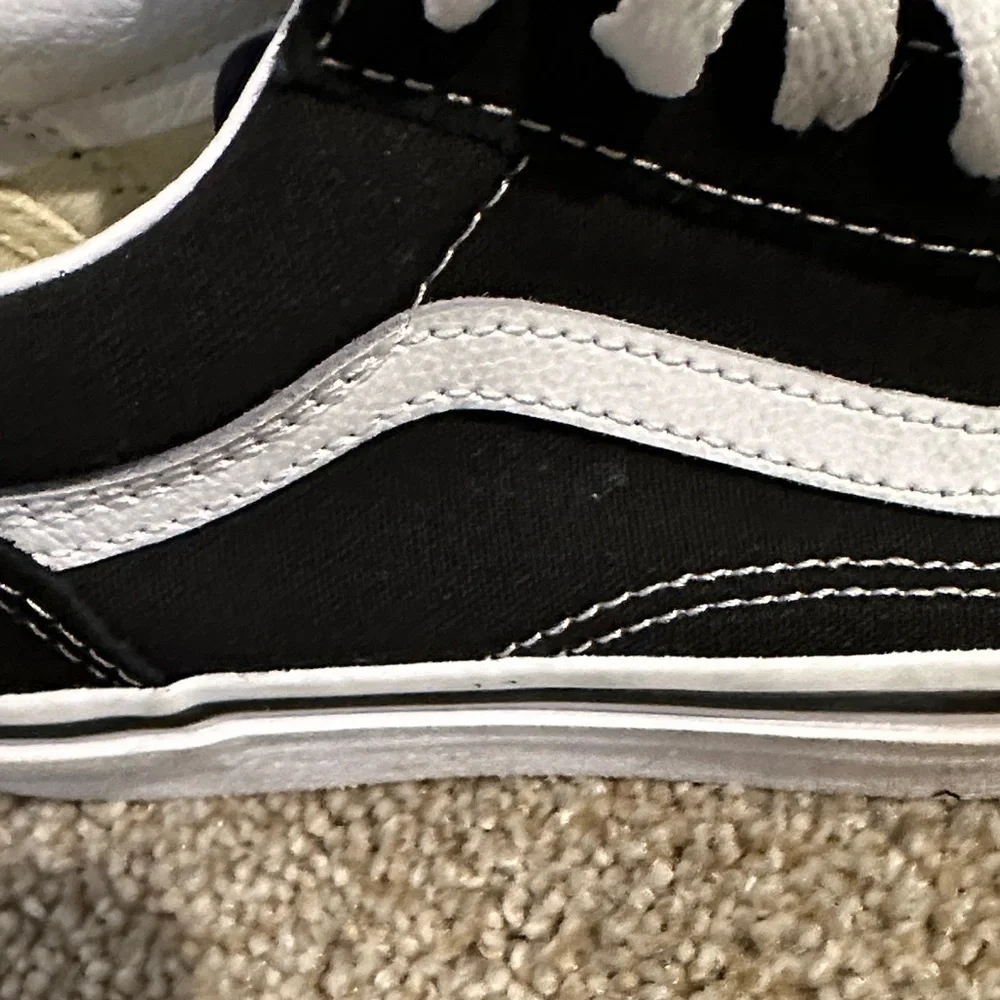 Vans Classic Black and White Low-Tops
